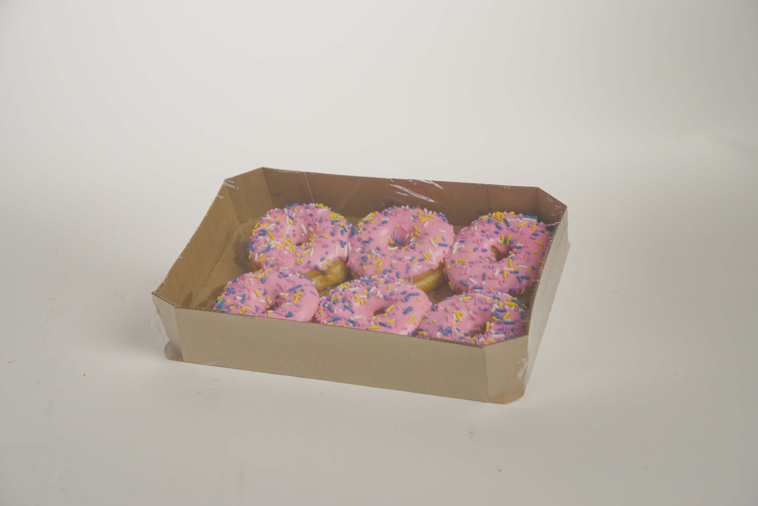 Talerico Bakery Assorted Box A - Tray of Pink Iced Rings