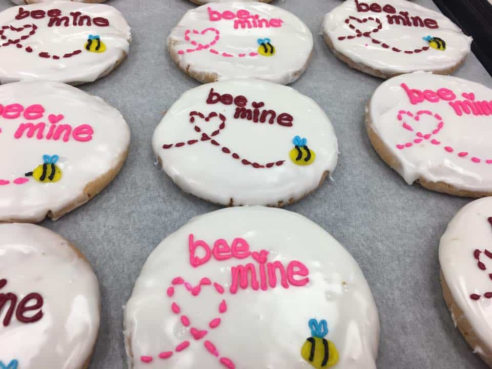 Valentine cookies